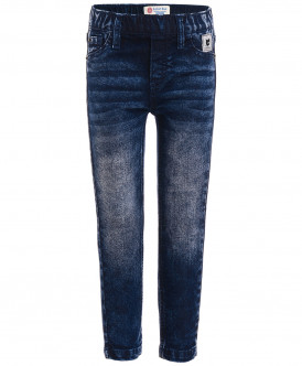 

Голубые джинсы Slim Fit на резинке Button Blue, Синий, 219BBGC6304D100