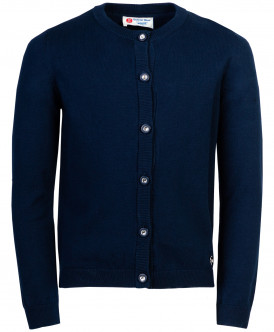 

Синий трикотажный кардиган Button Blue, 219BBGS35011000