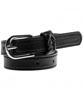 

Черный ремень Button Blue, 219BBGX23020800