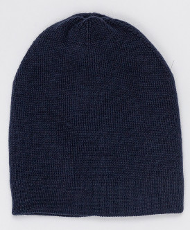 

Синяя вязаная шапка Button Blue, Синий, 220BBBJX73011000