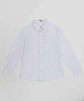 

Белая фактурная рубашка Button Blue, Белый, 220BBBS23010205